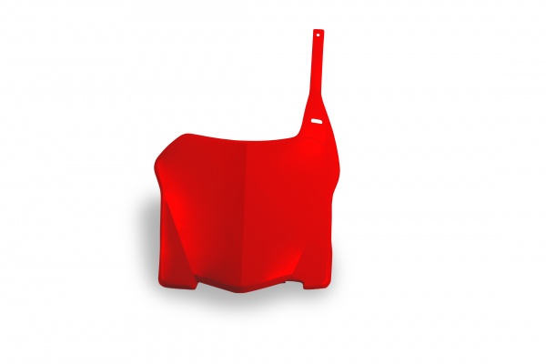 Front Number Plate red for Honda CRF 250 R (2008-09) - CRF 450 R (2008)